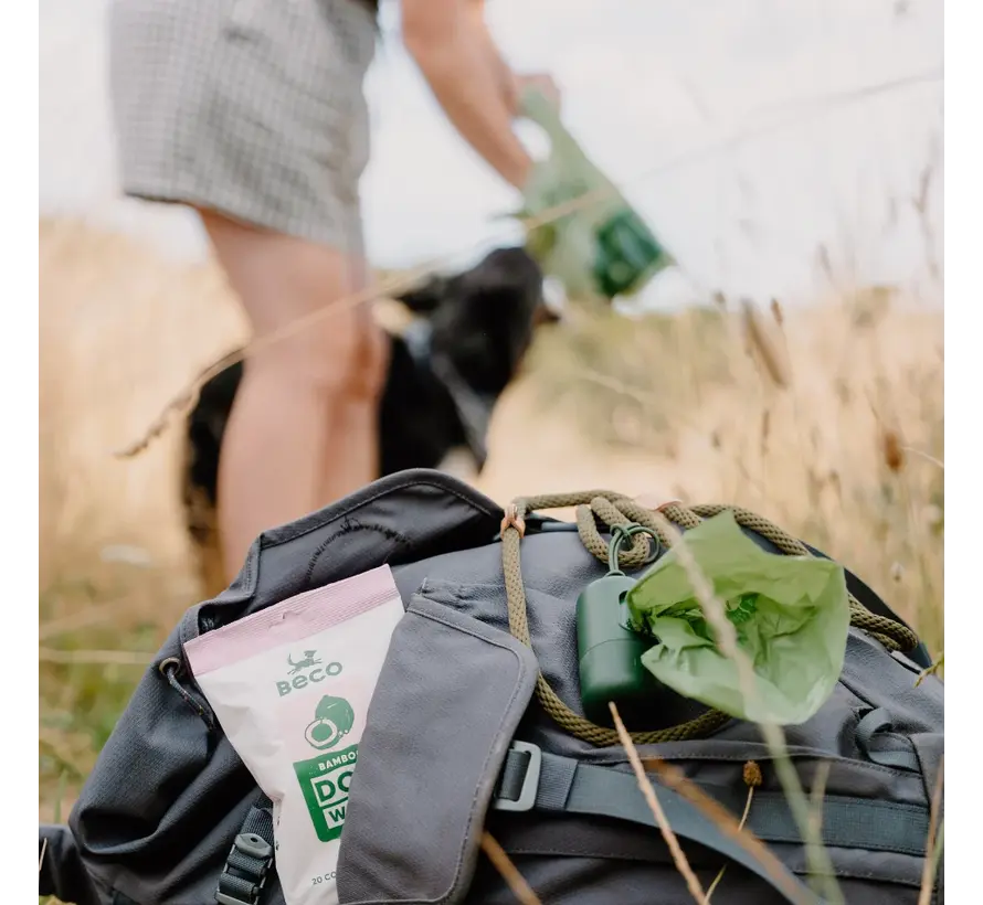 Recycled Unscented Poo Bags with Handles