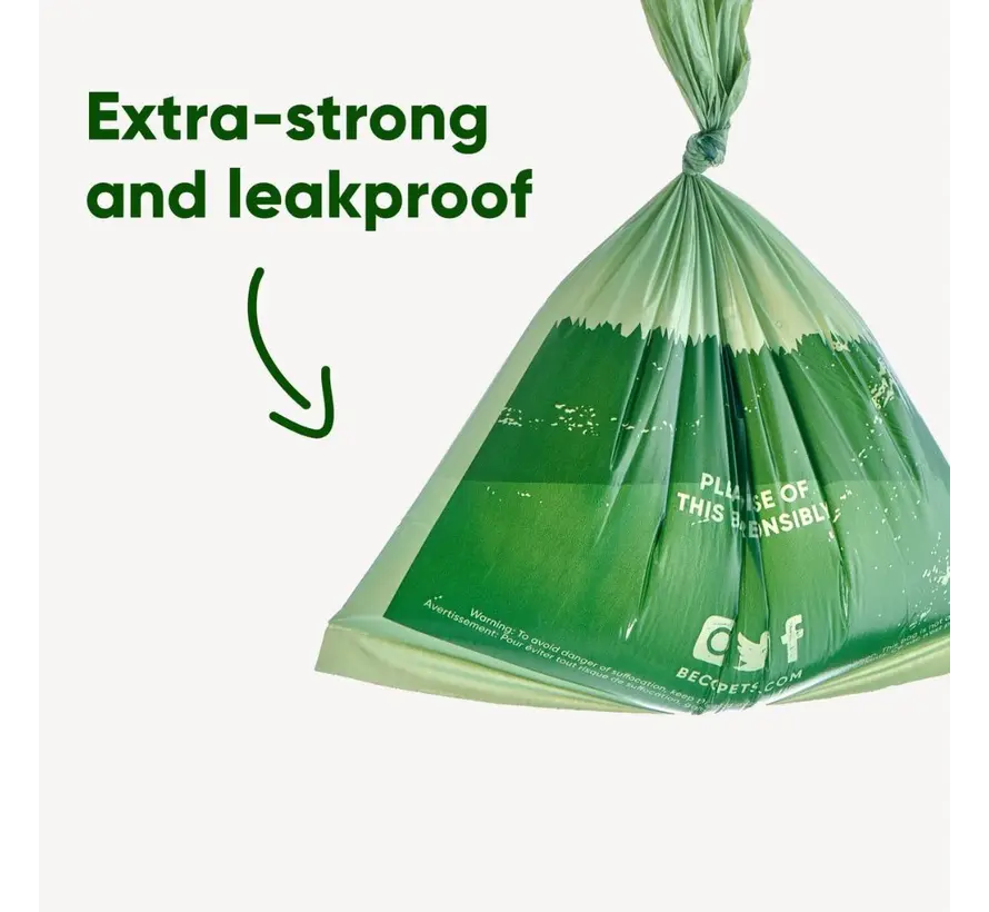 Recycled Unscented Poo Bags