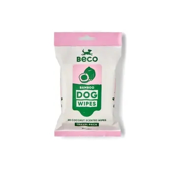 Beco Bamboo Dog Wipes Coconut