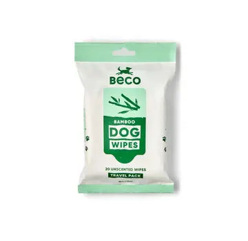 Beco Bamboo Dog Wipes Unscented