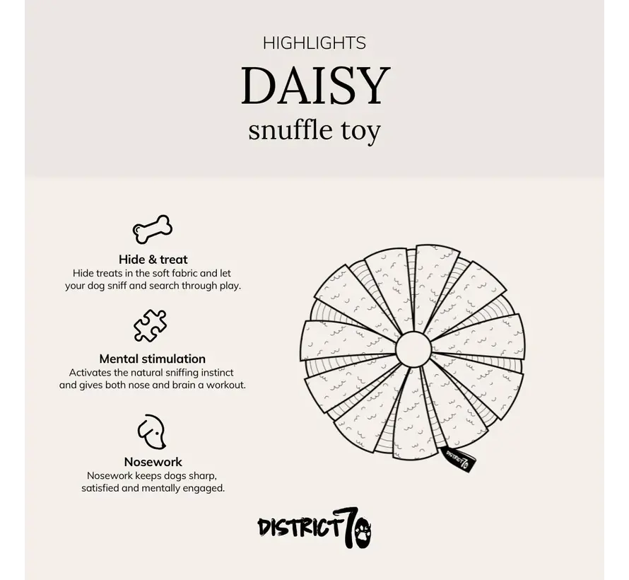 DAISY – Interactive Snuffle Toy Merengue