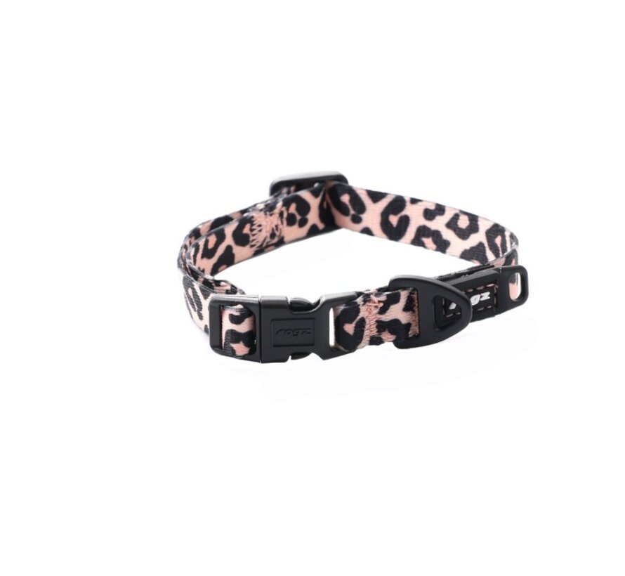 Dog Collar Fusion Leopard Pink