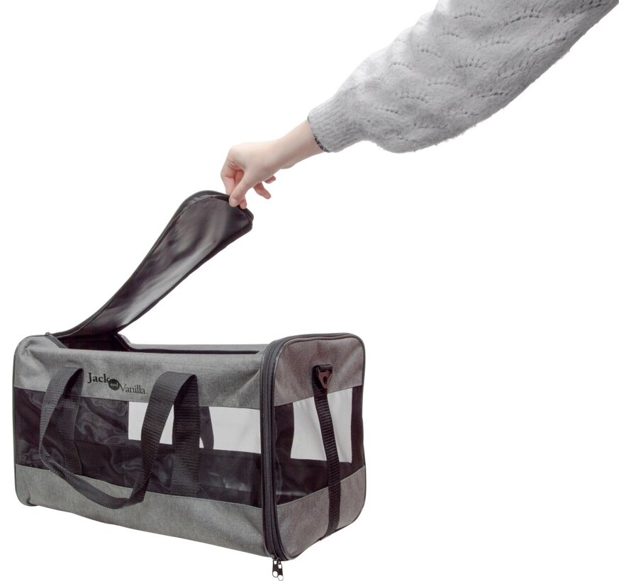 Hondendraagtas Expedition Sport Travel Zwart