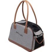 Jack and Vanilla Dog Carrier Bizou Grey/Brown (model 1)