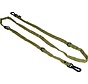 Adjustable Dog Leash Comfort Tube Green