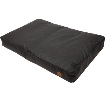 Jack and Vanilla Dog Cushion Faux Leather Classy Black