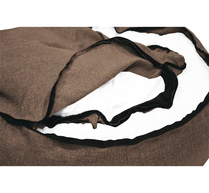 Orthopedic Round Dog Bed Clifton Brown