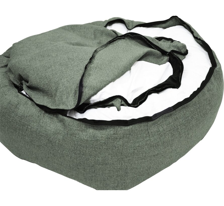 Orthopedische Ronde Hondenmand Clifton Groen