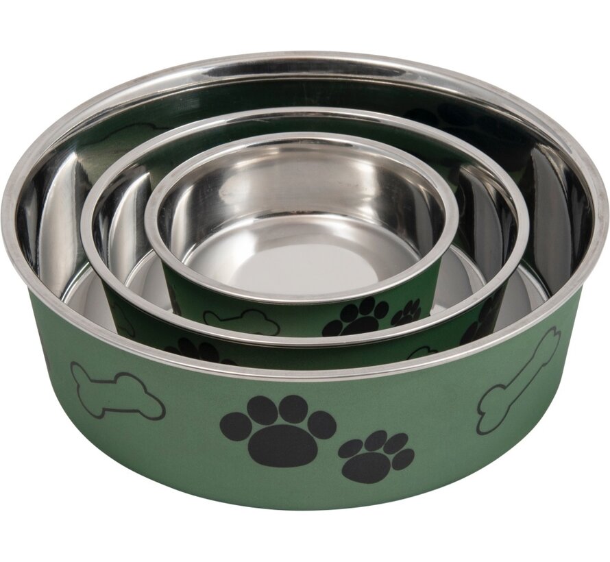 Bowl Stainless Steel Green
