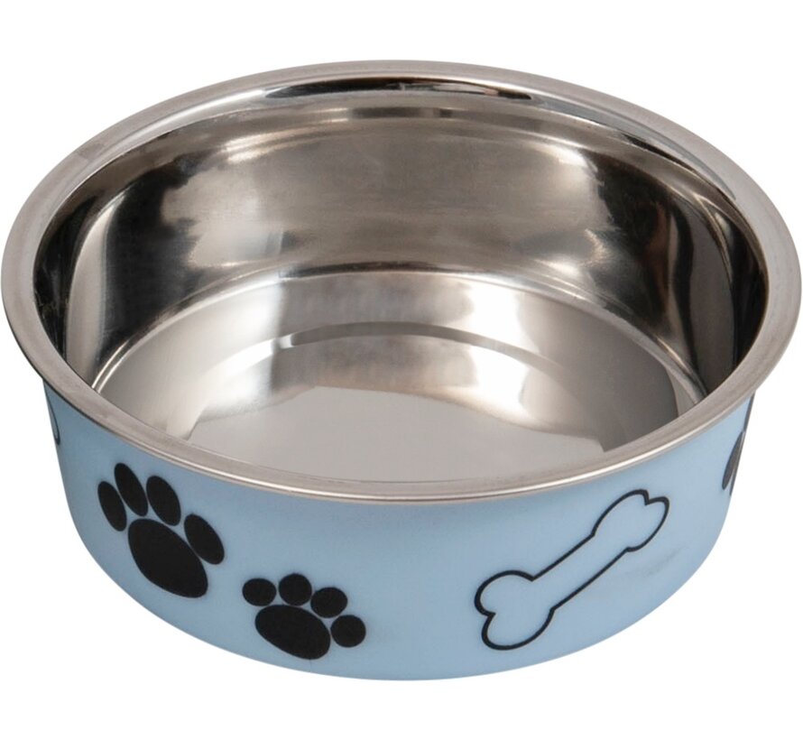 Bowl Stainless Steel Bl;ue