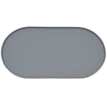 Jack and Vanilla Feeding Mat Bon Appetit Grey XL