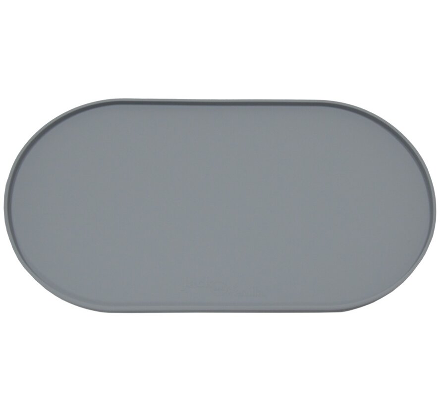 PlFeedingace Mat Bon Appetit Grey XL