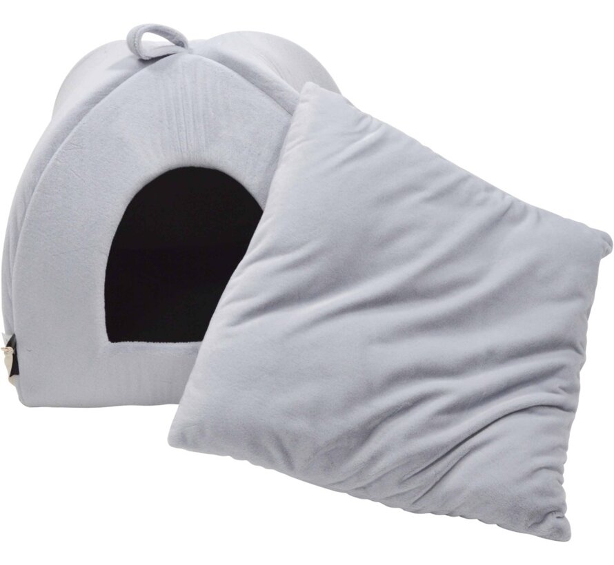Kattenmand Posh Iglo Grijs
