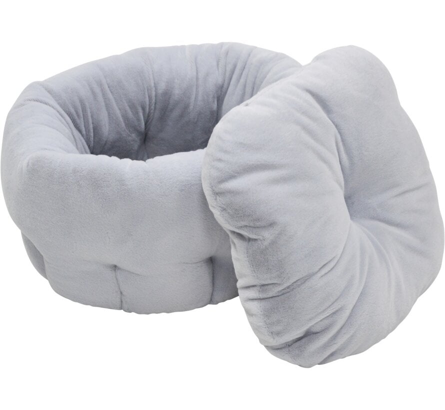 High Cat Bed Posh Grey