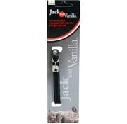 Jack and Vanilla Cat Collar Greased Leather Black