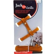 Jack and Vanilla Kattentuig Greased Leather Cognac
