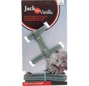 Jack and Vanilla Kattentuig Greased Leather Grijs