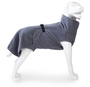 EQDOG Dog Bathrobe Doggy Dry Dark Grey