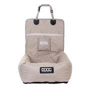 DOOG Honden Autostoel Beige