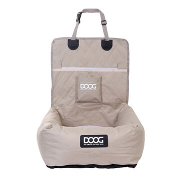 DOOG Dog Car Seat Tan