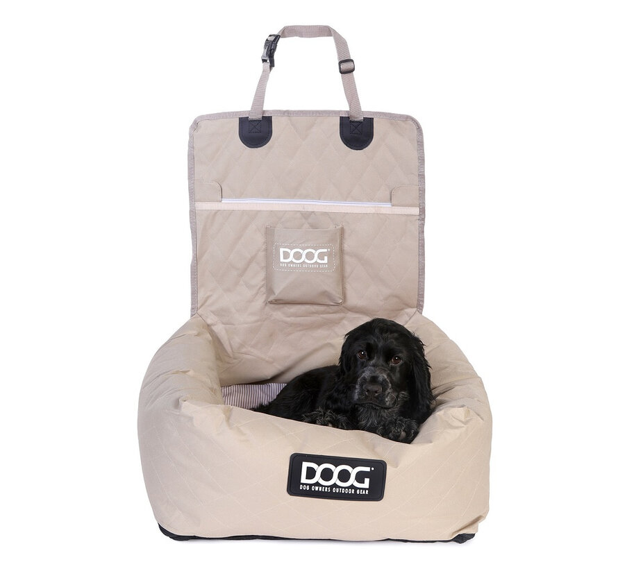 Dog Car Seat Tan