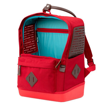 Kurgo Nomad – 2-in-1 Dog Carrier Backpack Red