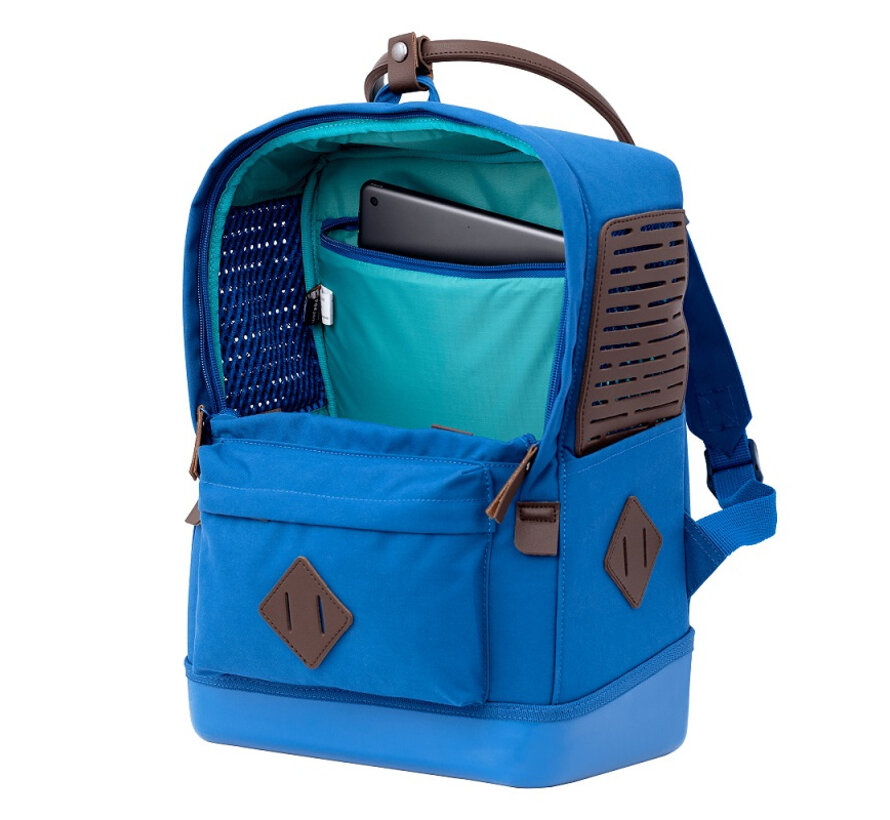 Nomad – 2-in-1 Dog Carrier Backpack Blue