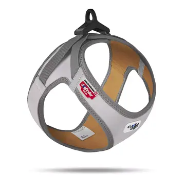 Curli Hondentuig Glow Vest Harnas Reflecterend Grijs