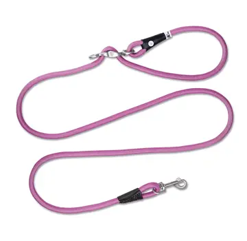 Curli Hondenriem Vario  Comfort Fuchsia