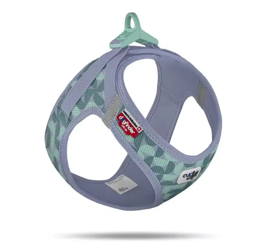 Dog Harness Clasp Vest Harness Semi Circle Blue LE26