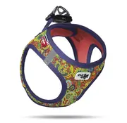 Curli Dog Harness Air-Mesh Harness Floral B