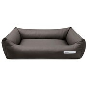 Dogsfavorite Dog Bed Faux LeatherTaupe