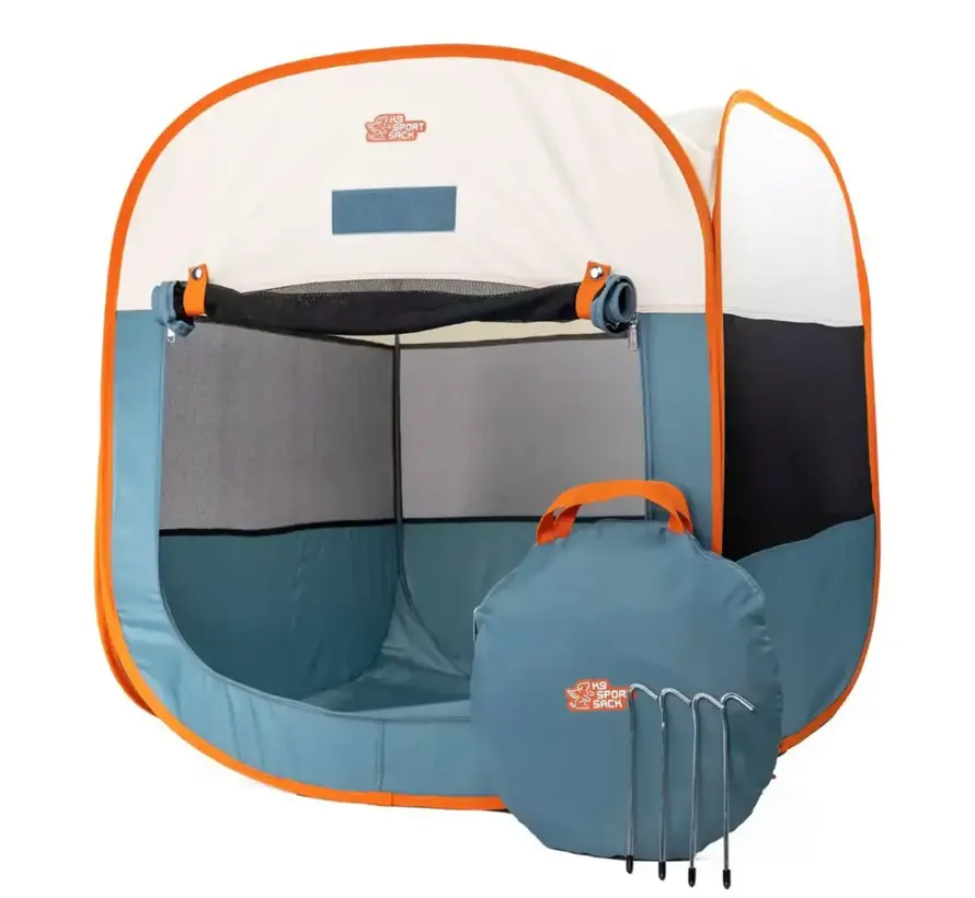 Kennel Pop-Up Dog Tent Blue