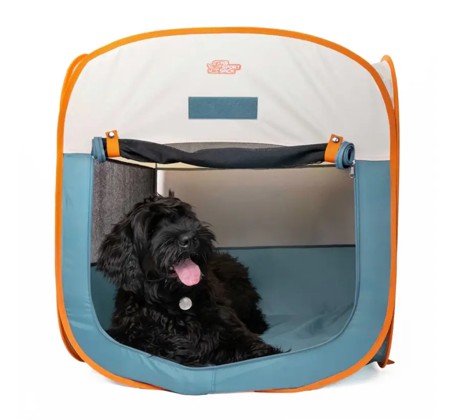 Kennel Pop-Up Dog Tent Blue