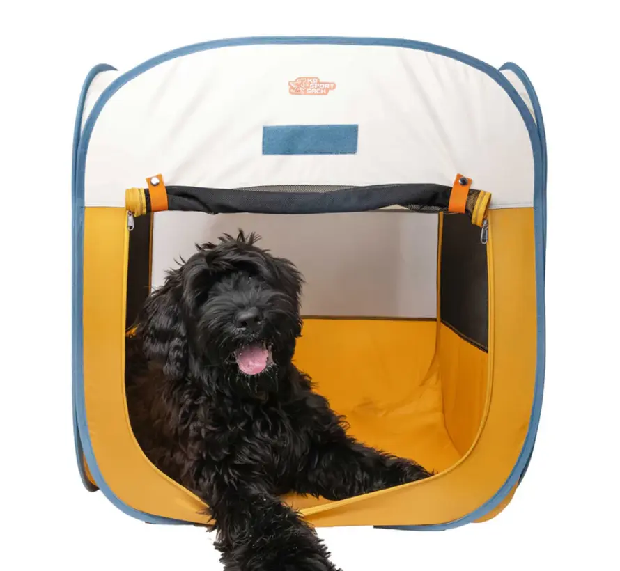 Kennel Pop-Up Dog Tent Yellow