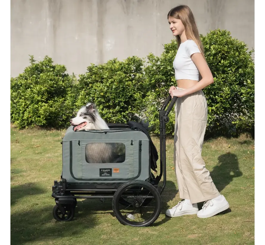 Foldable Travel Crate Queen Green