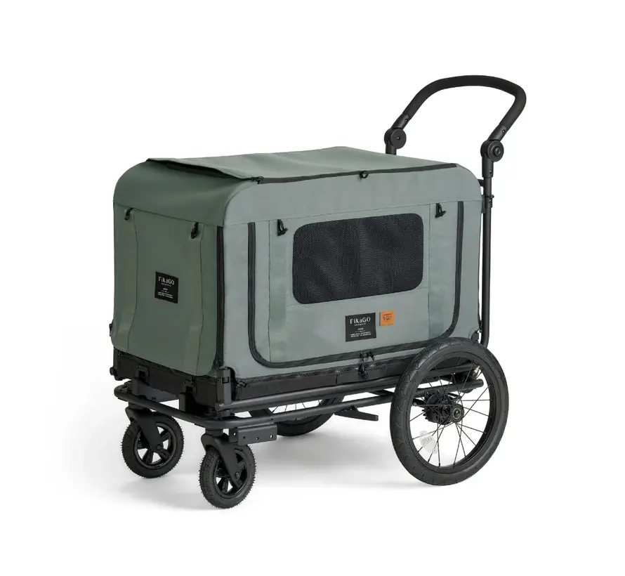 Foldable Travel Crate Queen Green