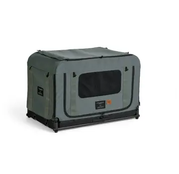 FikaGo Foldable Travel Crate Queen Green