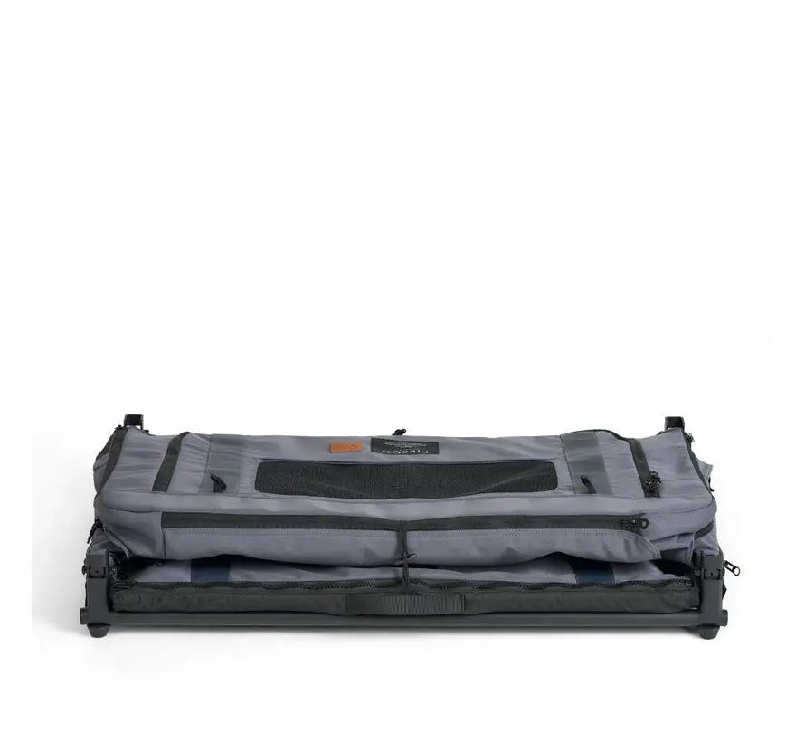 Foldable Travel Crate Queen Grey