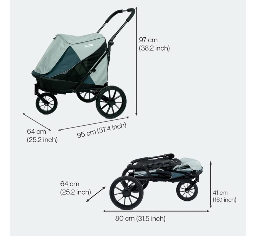 Noah Dog Stroller and Bicycle Trailer