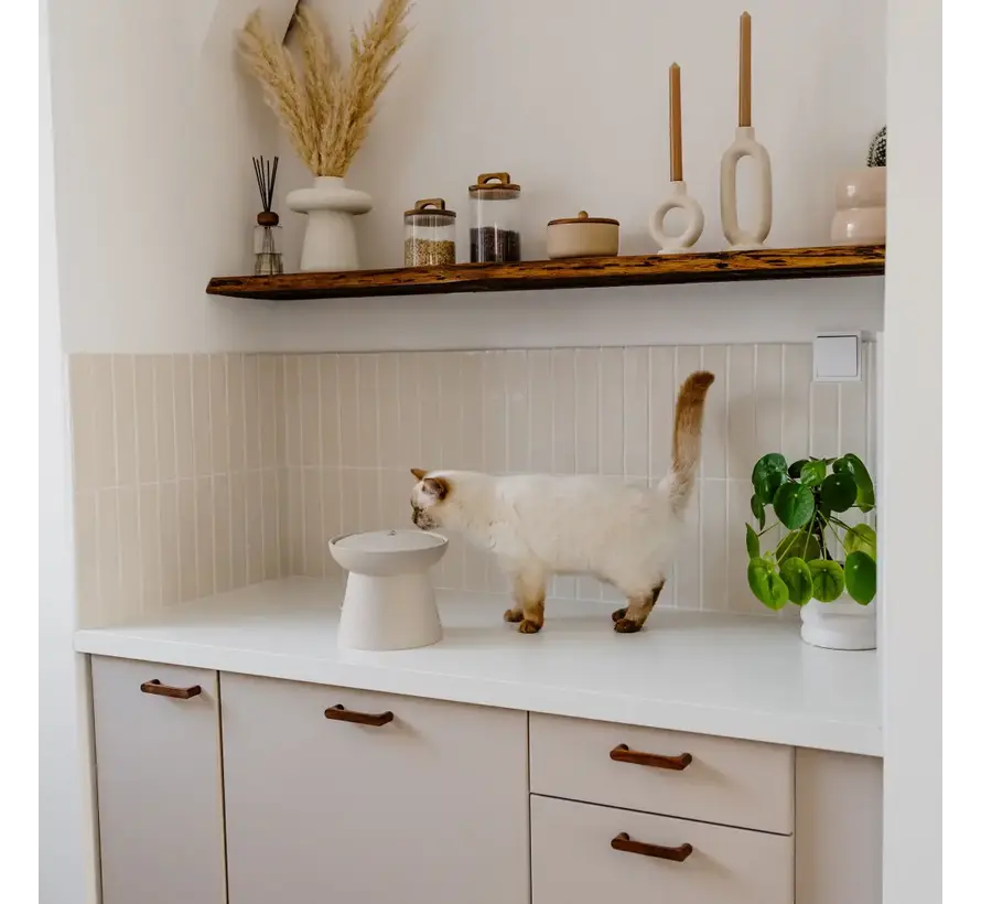 Keramische Drinkfontein Wabi Sabi Merengue