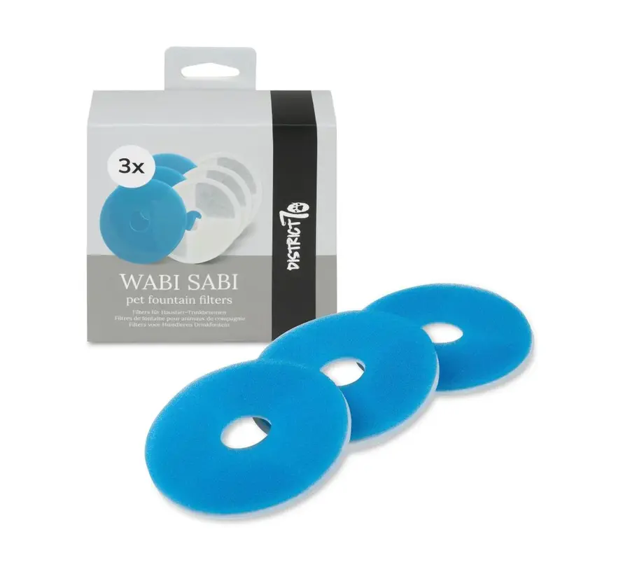 WABI SABI - Drinkfontein filters (3 stuks)