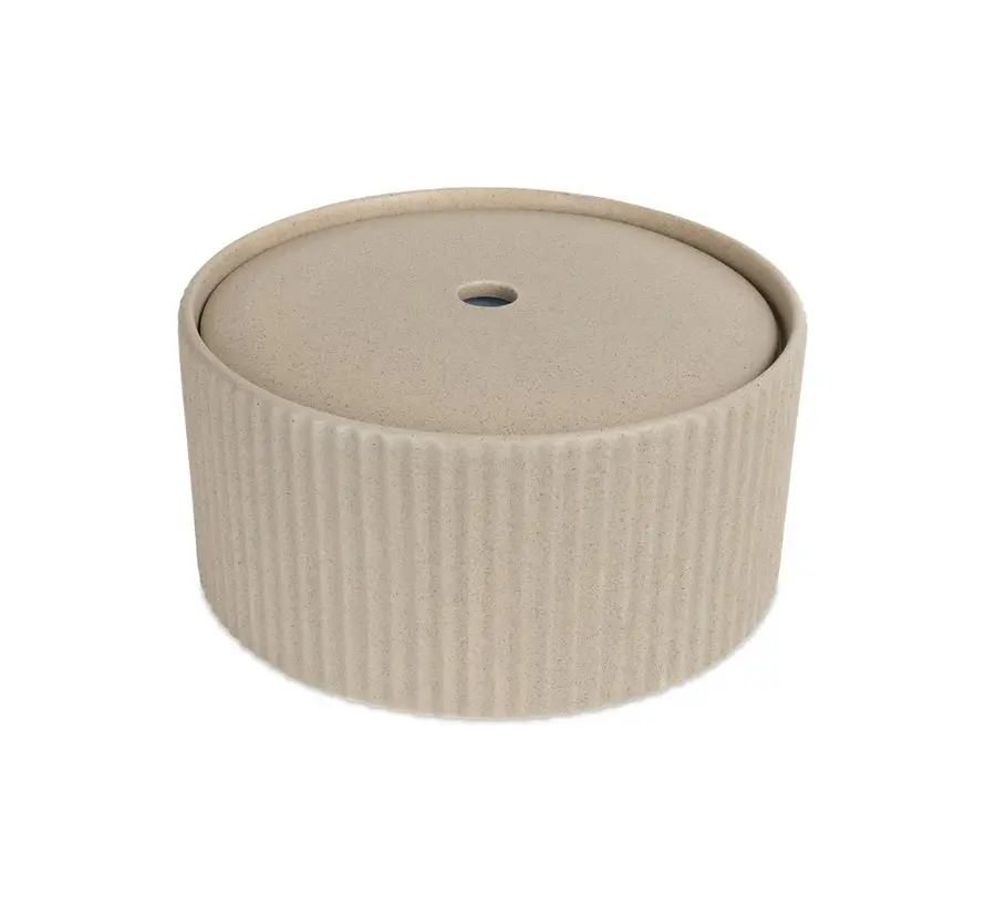 SENSE Beige Ceramic Drinking Fountain