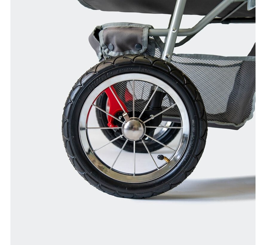 Hondenbuggy Comfort Air ECO Grijs