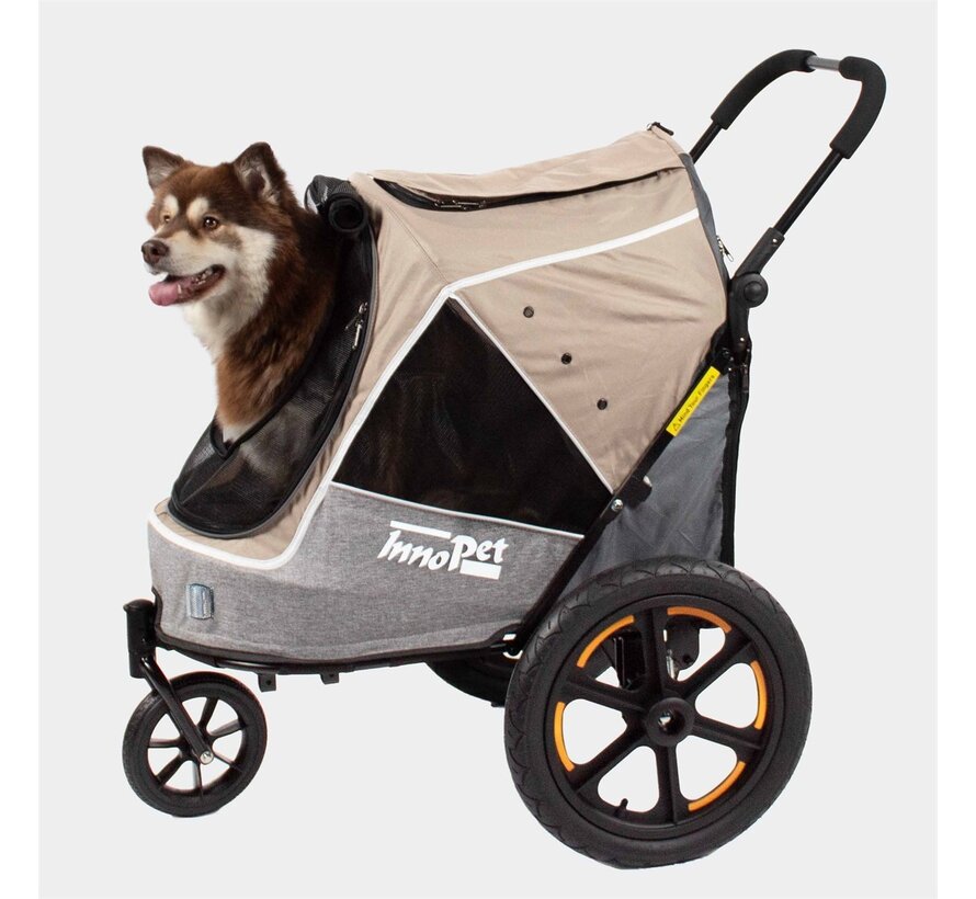 Sporty Evolution Beige Dog Stroller