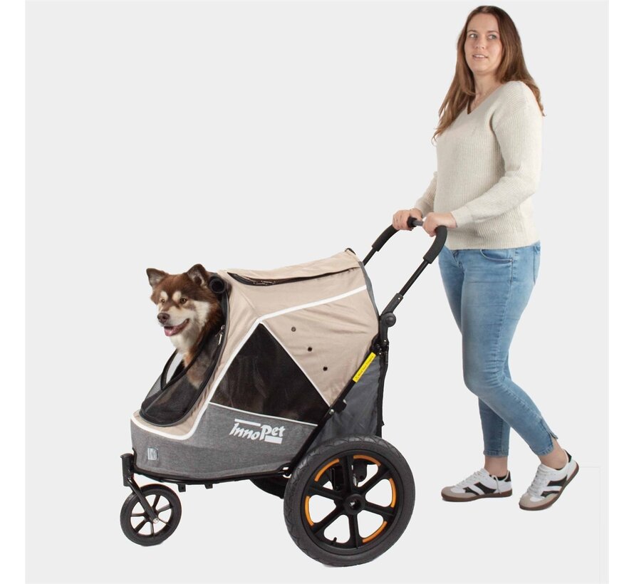 Hondenbuggy Sporty Evolution Beige
