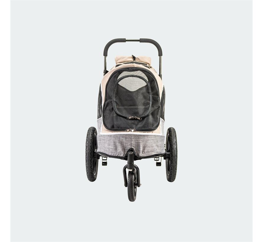 Sporty Evolution Beige Dog Stroller