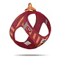 Hondentuig Clasp Vest Harness Gestreept Rood LE26