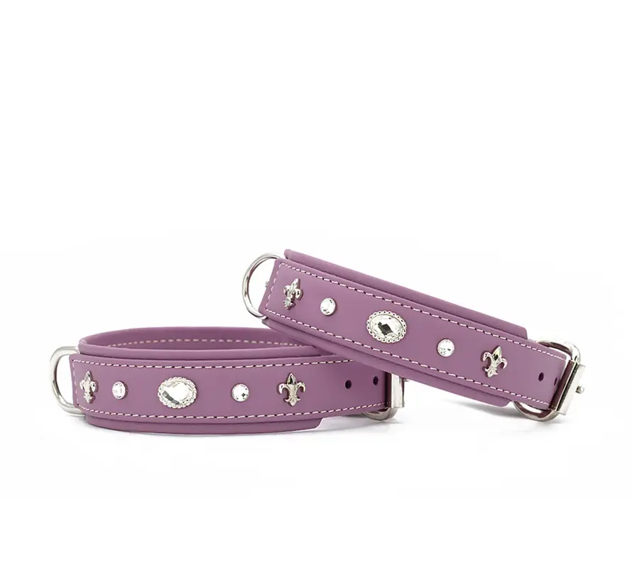 Hondenhalsband Diamond Lavendel