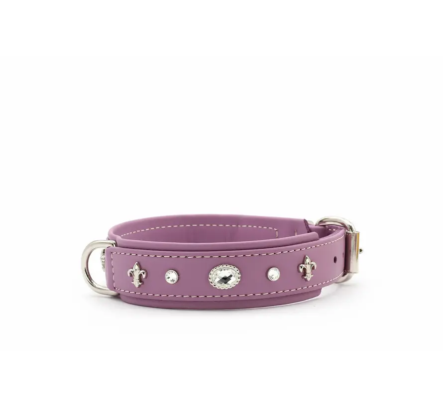 Hondenhalsband Diamond Lavendel